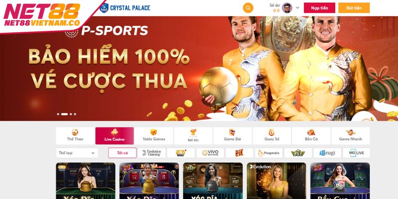 Cách để tham gia game hot tại Casino Evolution NET88