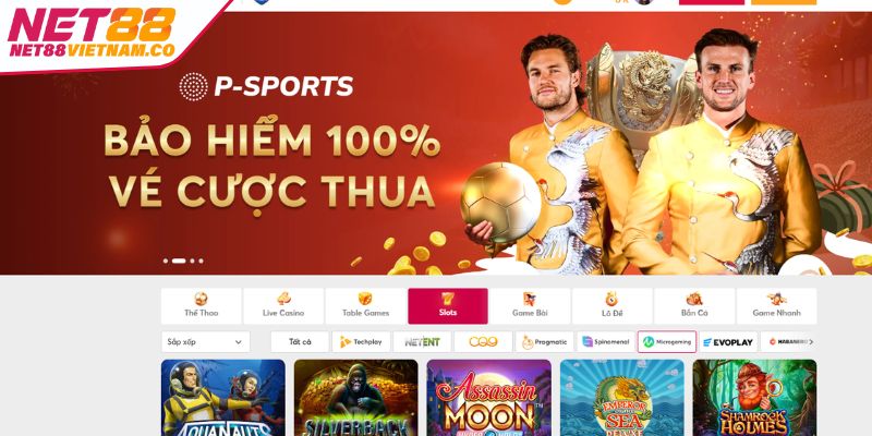 Khái quát về sảnh chơi nổ hũ Microgaming NET88